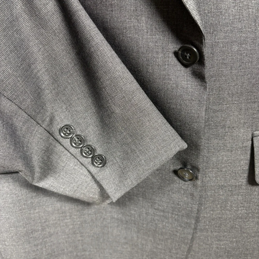 Jos. A.‎ Bank Signature Collection Men Charcoal Gray 100% Wool Suit 44L